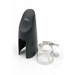 RICO HAS1S ALTO SAX H LIGATURE, SILVER