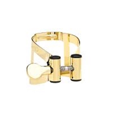 VANDOREN LC57DP ALTO SAX M/O GOLD LIGATURE- GILDED