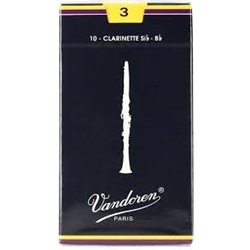 CR103 VANDOREN CLARINET REED #3 BOX OF 10