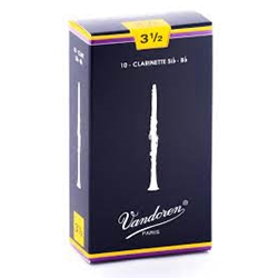 CR1025 VANDOREN CLARINET REED #2 1/2 BOX OF TEN