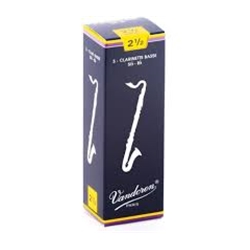 CR1225 VANDOREN BASS CLARINET REED #2 1/2 BOX OF FIVE